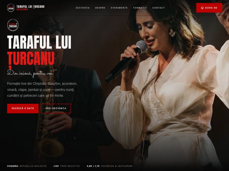 Site Taraful lui Țurcanu