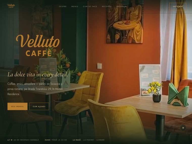 Site Velluto Caffè